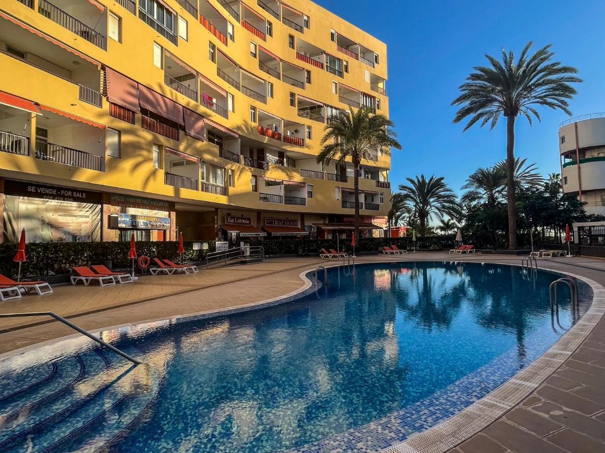 شقة Luxory Dreamy Sunset, Seafront, Direct Access To The Promenade,Wifi,Pool,Free Parking لوس كريستيانوس المظهر الخارجي الصورة