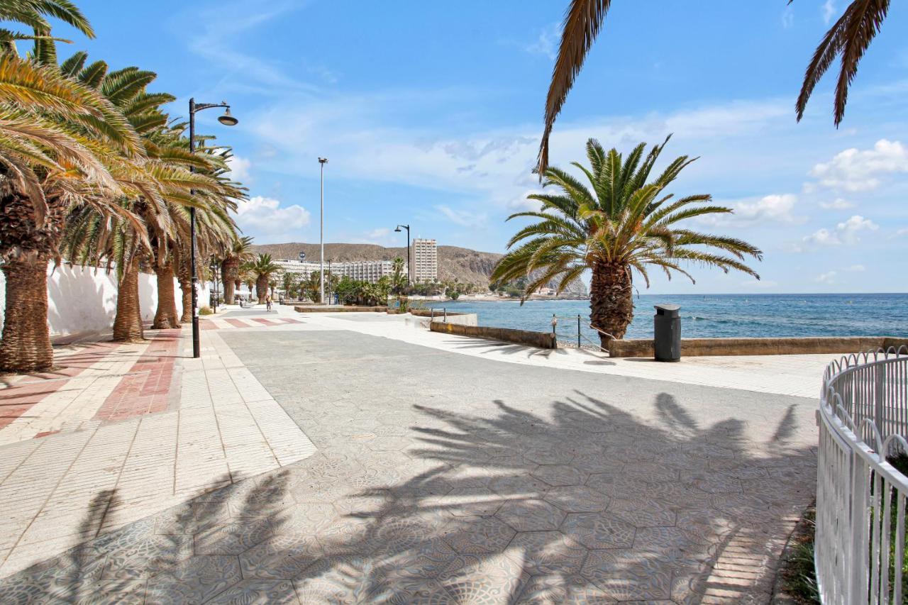 شقة Luxory Dreamy Sunset, Seafront, Direct Access To The Promenade,Wifi,Pool,Free Parking لوس كريستيانوس المظهر الخارجي الصورة