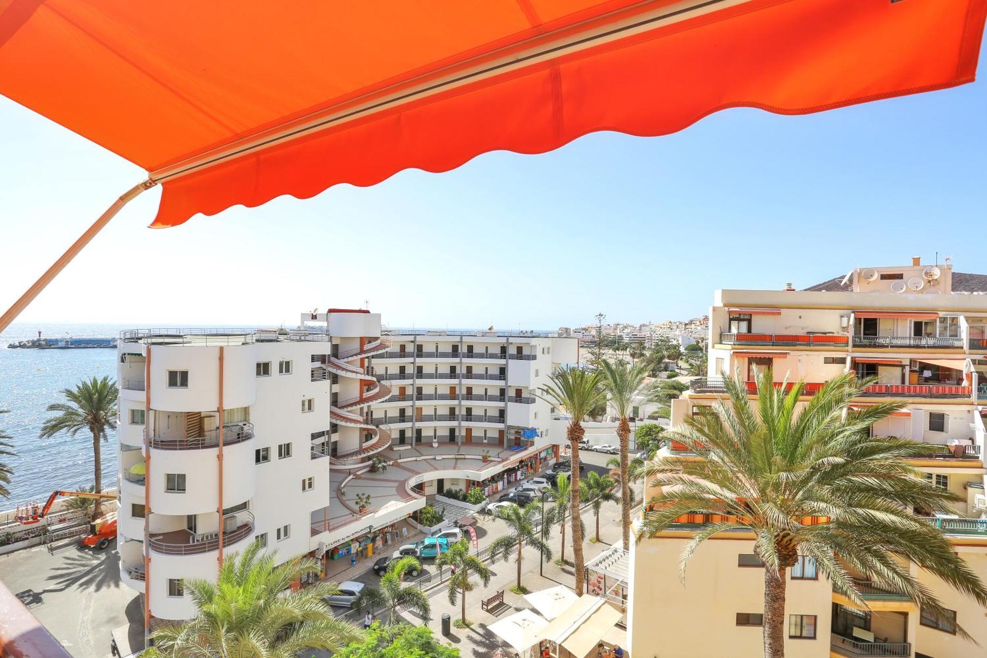 شقة Luxory Dreamy Sunset, Seafront, Direct Access To The Promenade,Wifi,Pool,Free Parking لوس كريستيانوس المظهر الخارجي الصورة