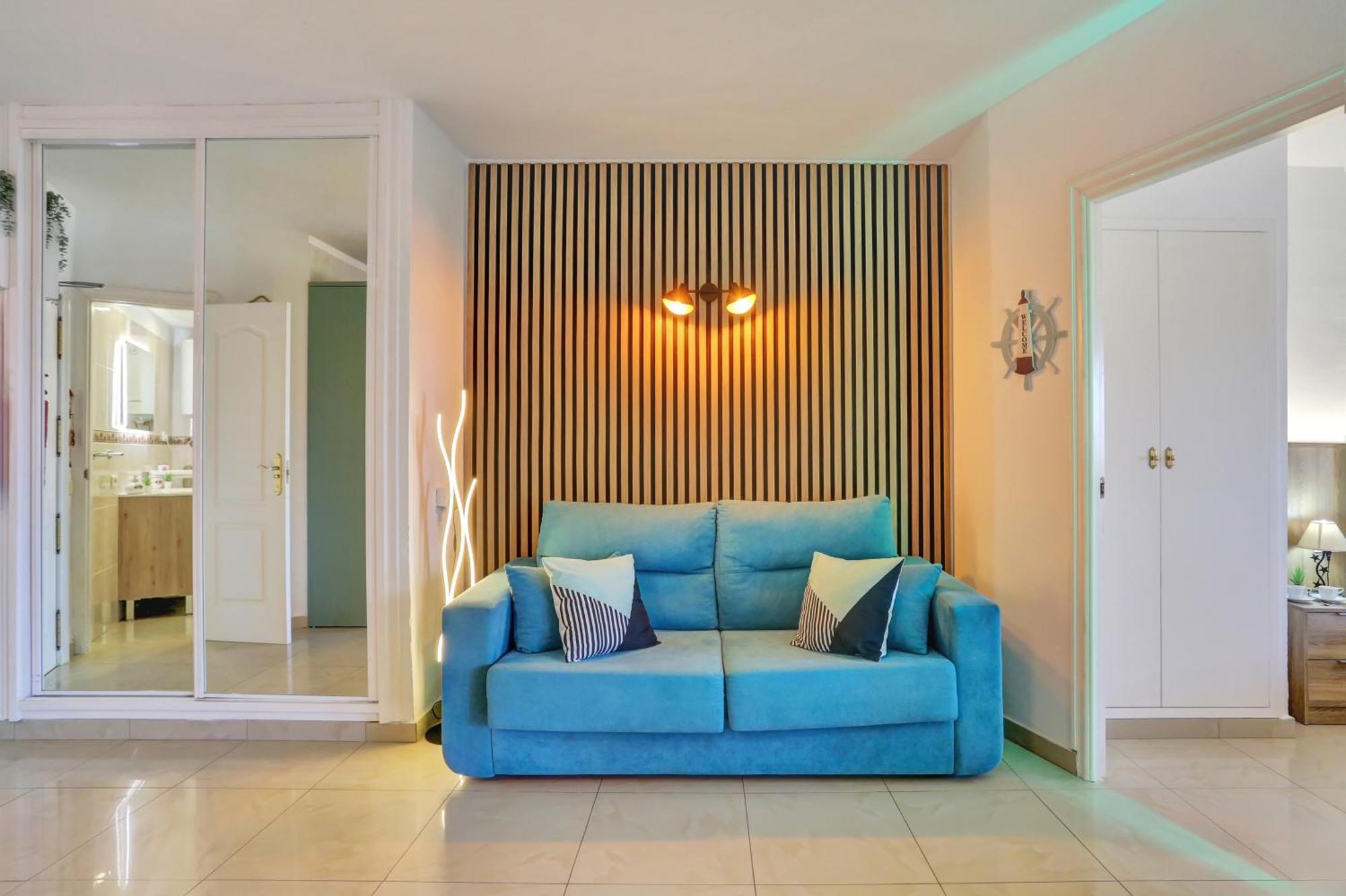شقة Luxory Dreamy Sunset, Seafront, Direct Access To The Promenade,Wifi,Pool,Free Parking لوس كريستيانوس المظهر الخارجي الصورة